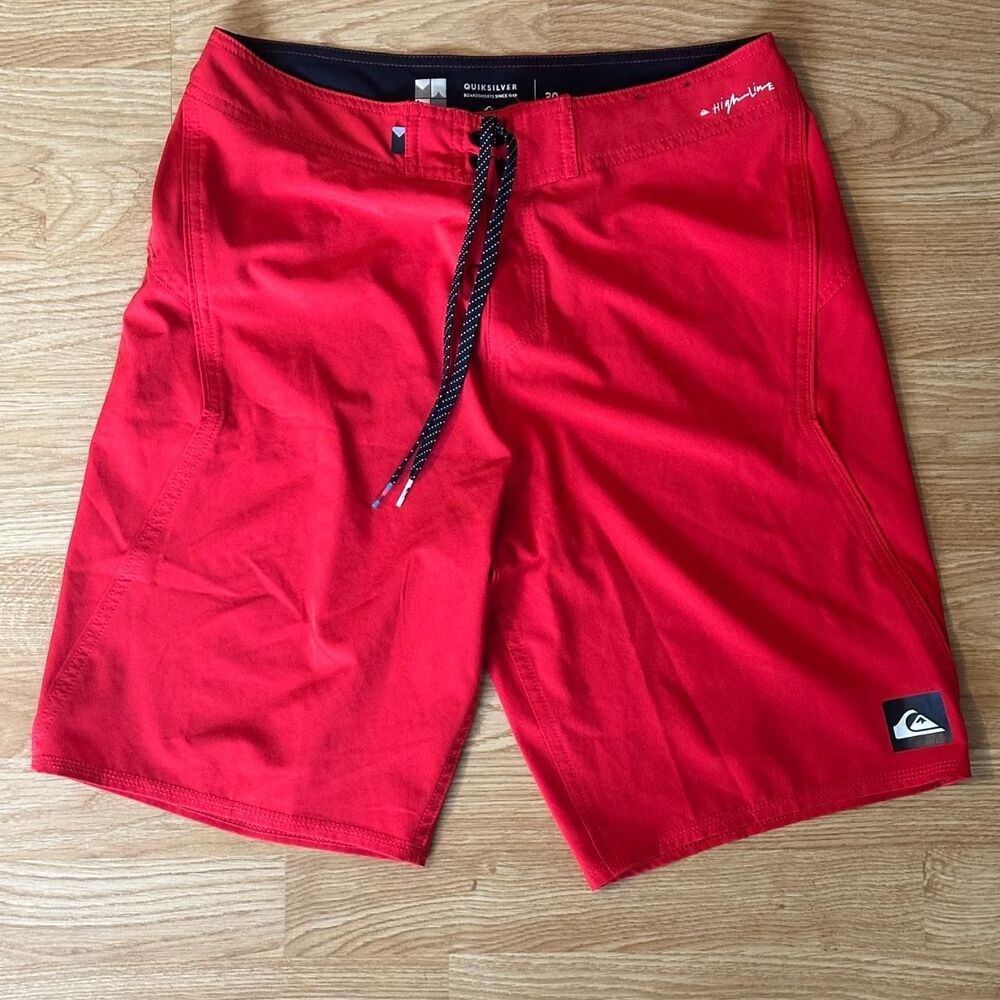 Quiksilver Men's Red Swimsuit-one-piece